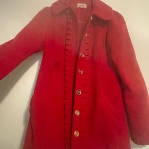 Jolt Vibrant Red Coat